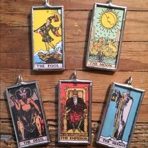 Tarot Mystic Chakra  YOU CHOOSE CUSTOM Pendant